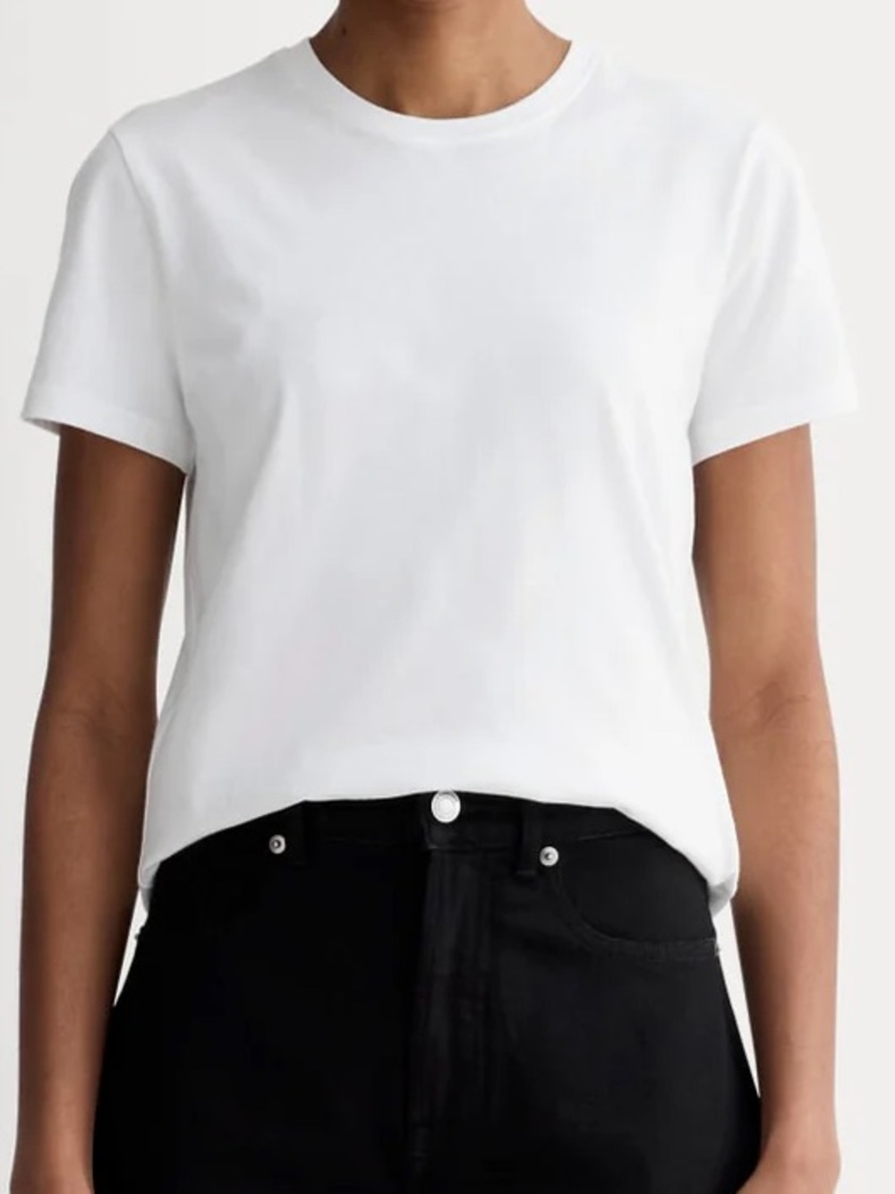 Everlane The Slim Crewneck in Essential Cotton Tee : Small